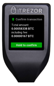 trezor screenshot