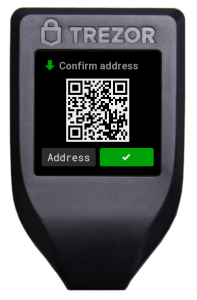 trezor screensho qr code