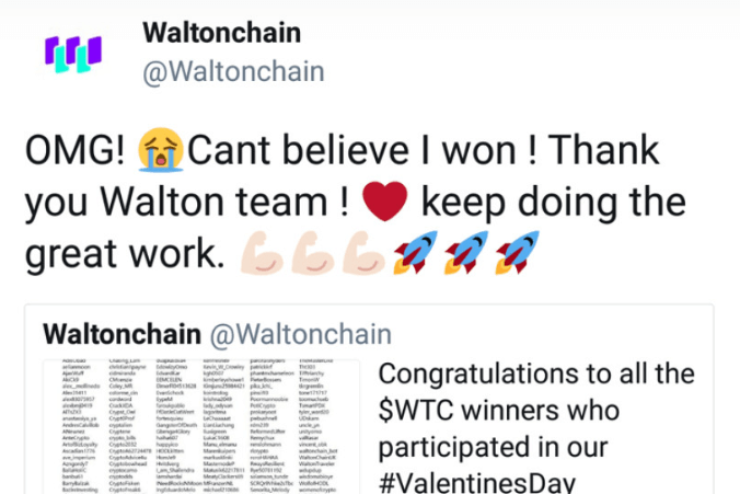 waltonchain giveaway