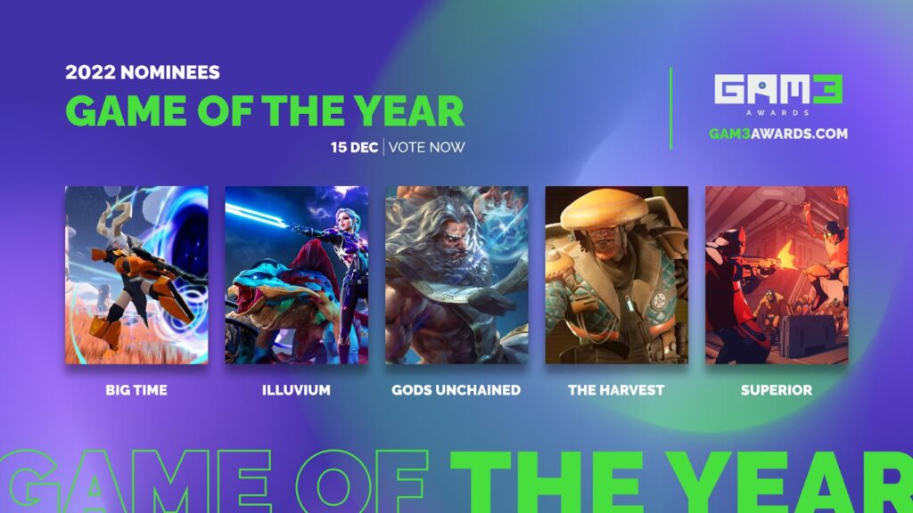 The Game Awards 2022: how to vote to choose the GOTY and the